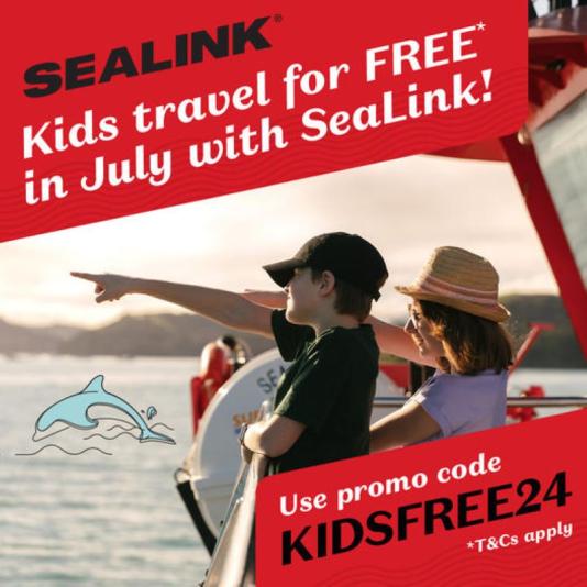 SEALINK - KIDS TRAVEL FREE FOR JULY