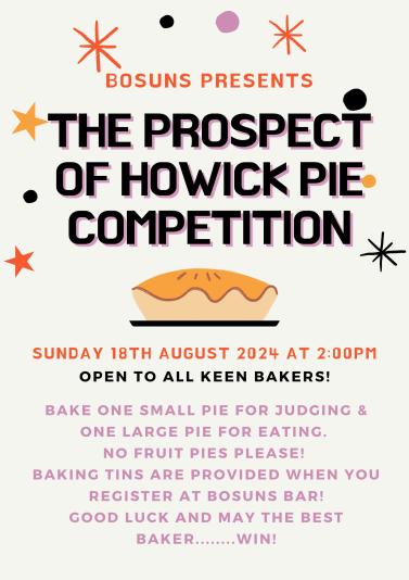 The Prospect of Howick Pie Competition | The Good Home, Howick